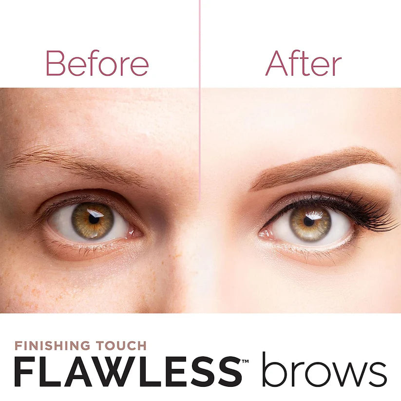 Flawless Brows™ Electric Eyebrow Hair Remover for Women – Precision, Painless & LED Light Trimmer