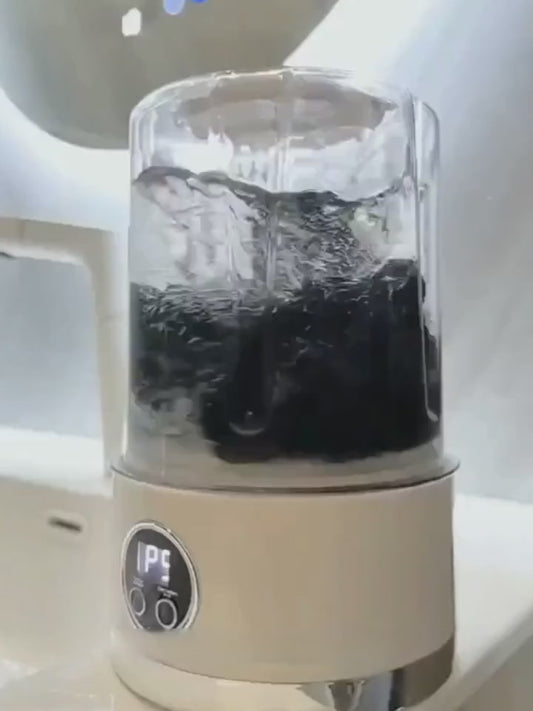 Smart Mini Wireless Washing Machine – Portable 1L with Touch Control