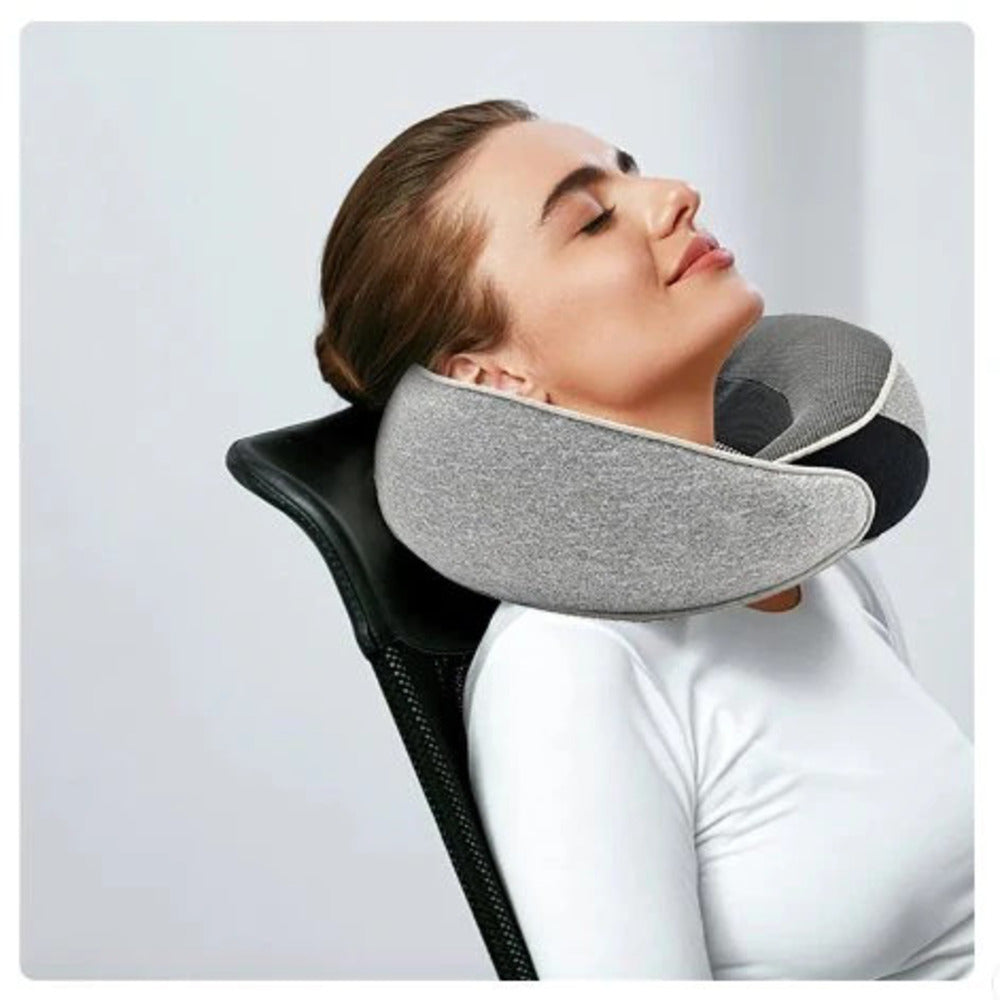 QARE Sleep U-Shaped Travel Pillow 💤 – Memory Foam, Neck Support